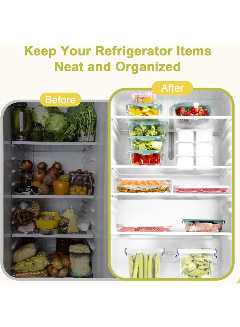 3 Layer Stackable Deli Meat Container with Drainage Groove and Silicone Lid, Clear Refrigerator Storage Containers for Lunch Meats, Cold Cuts, Bacon, Cheese, BPA Free - Image 5